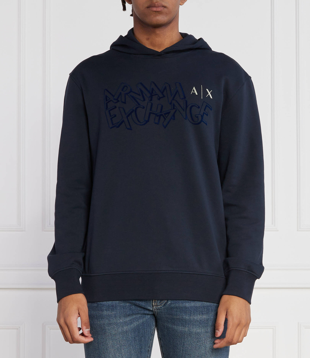 Худи Armani Exchange - темно-синий(6RZMBB ZJBWZ)