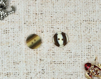 Пуговица костюмная, d 1,5 см