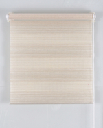 Рулонная штора зебра, белый