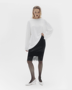 Юбка Midi lace