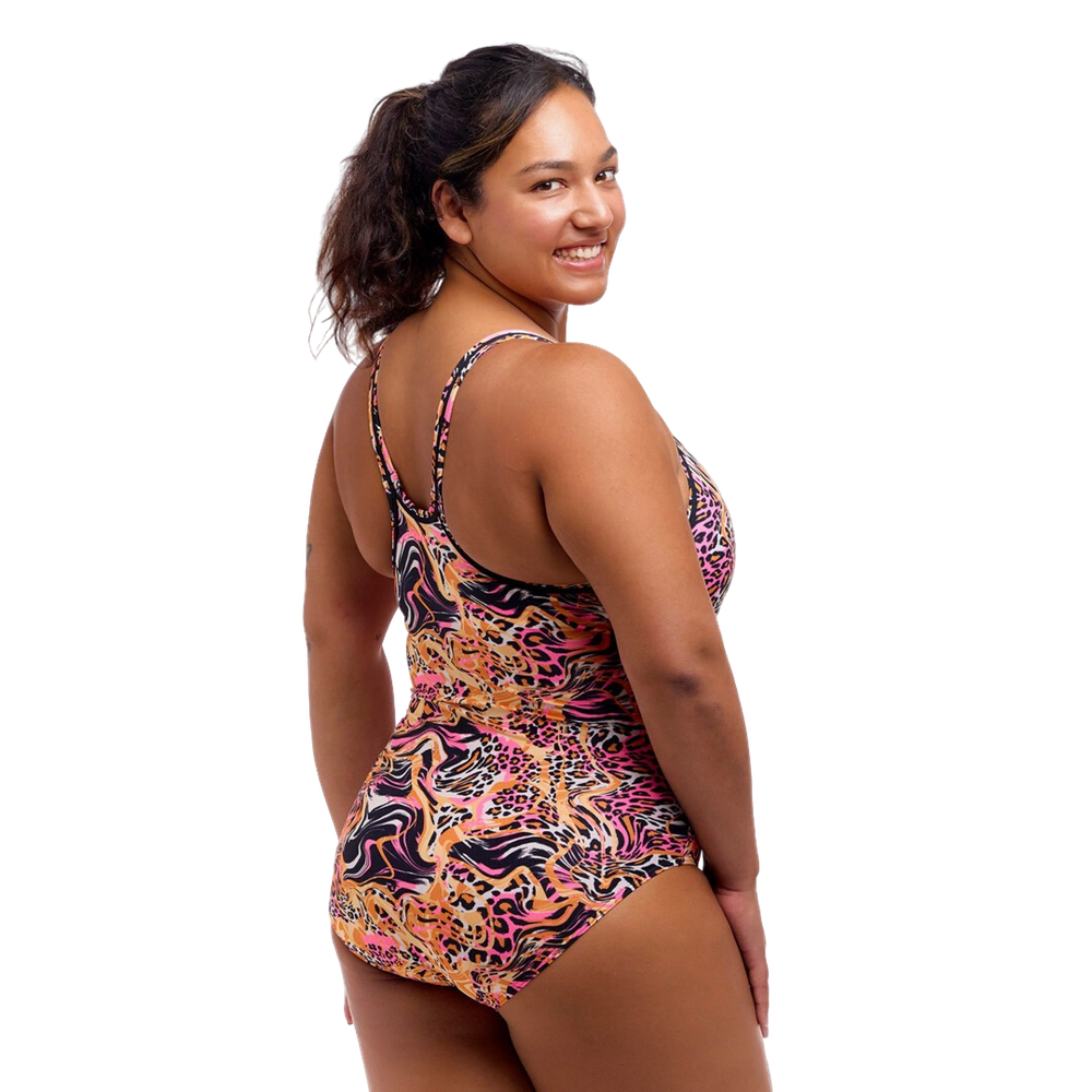 Купальник FUNKITA с поддержкой Tipsy Tiger (Locked In Lucy)