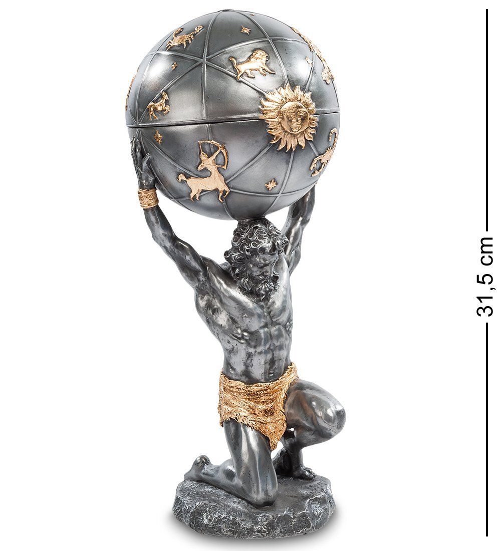Veronese WS- 20 Статуэтка-шкатулка «Атлас»