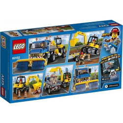 LEGO City: Уборочная техника 60152 — Sweeper & Excavator — Лего Сити Город