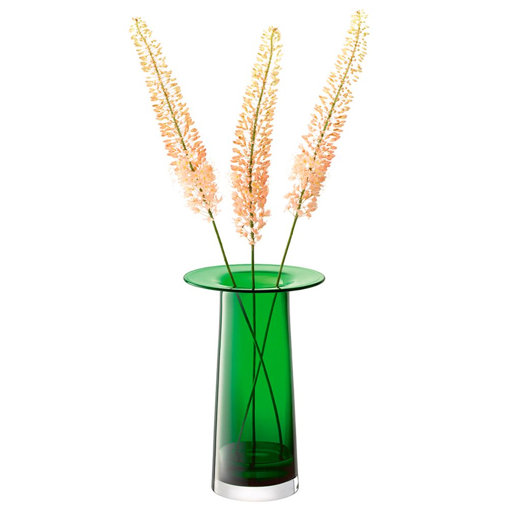 Ваза Victoria, 36 см, зеленая