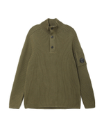 Свитер Вязаный (Half-zip) Knitwear Polo Collar In Full Rib