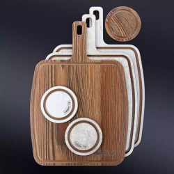 Доска разделочная с ручкой 25х36см ComposeEat Fashion дуб белый