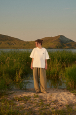 Футболка Called a Garment Stone Shapes "Milk"