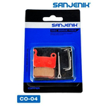 Колодки тормозные медные Sanjenik CO-04 Ultron T10/T103, Halten RS-02, Dualtron 3, Kugoo ES3
