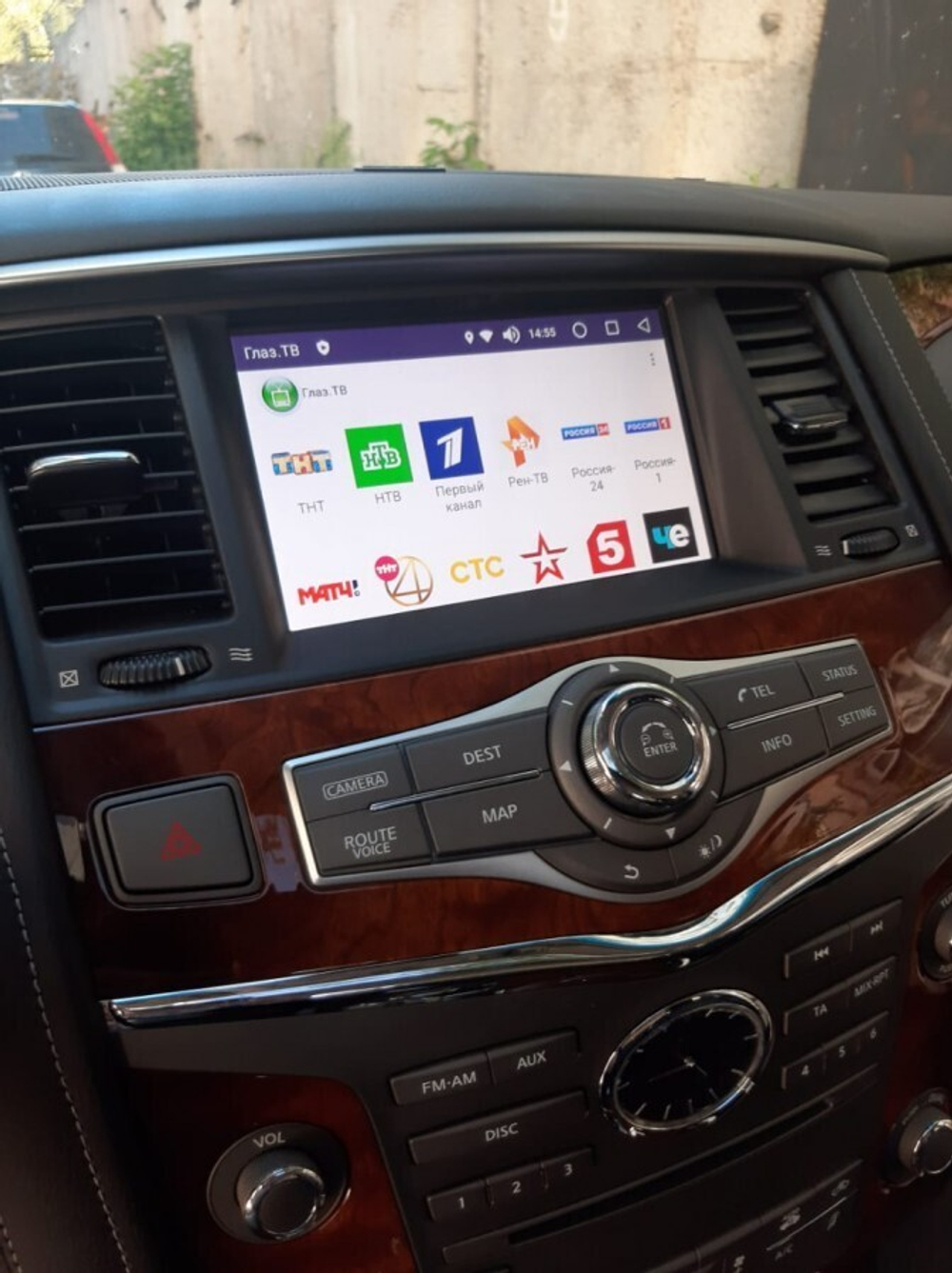 Мультимедиа блок с навигацией для Infiniti QX56 Y62, QX80 2010-2017 (с сенсорным экраном) - Radiola RDL-08IT на Android 12, Carplay, 4G SIM-слот, 8/128ГБ