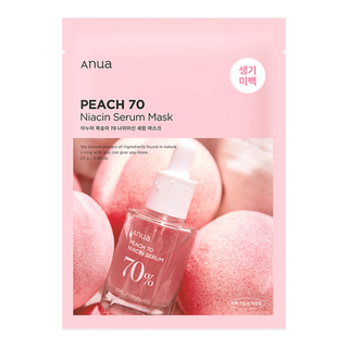 Тканевая маска с экстрактом персика и ниацинамидом ANUA Peach 70% Niacin Serum Mask