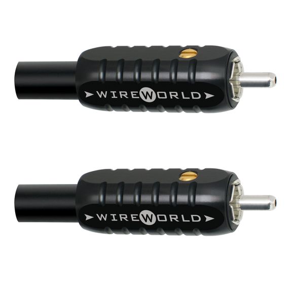 Wireworld Male Silver Tube RCA Pair