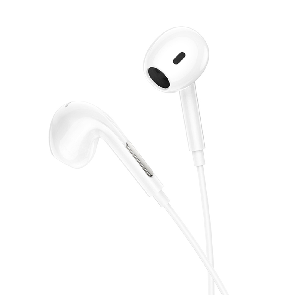 Проводные наушники M92 Plumelet wire-controlled earphones with mic - white