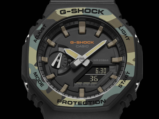 Японские наручные часы Casio G-SHOCK GA-2100SU-1A