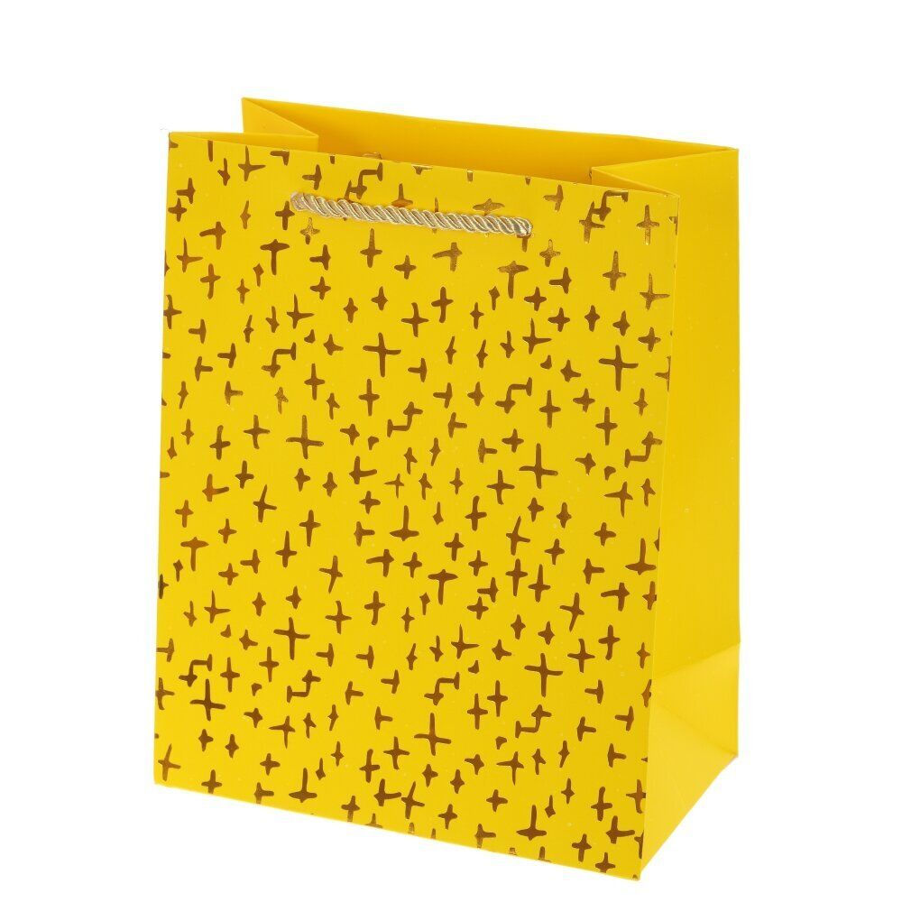 GAEM Пакет подарочный (бумага 210г/м2, блок микс 12шт), L18 W10 H23 см, 4в.