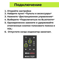 Голосовой пульт RMF-TX800P для телевизоров Sony