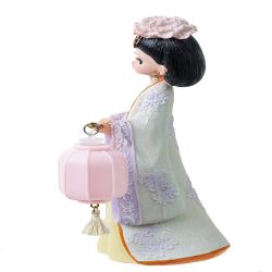 GAEM Фигурка декоративная "Гейша" (подсветка, 3xLR41) , L15 W9 H21 см, 2в.