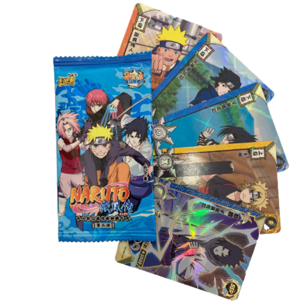 Бустер коллекционных карточек Naruto Синий (категория A)