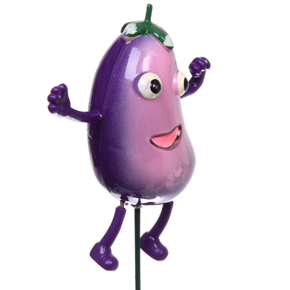 Штекер садовый "Веселый баклажан" 12*60см