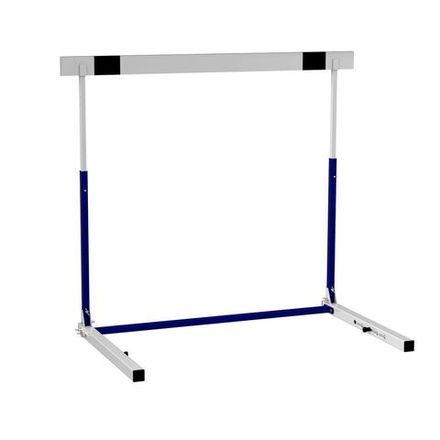 Барьер для легкой атлетики переменной высоты (складной, с противовесом) ZAVODSPORTA