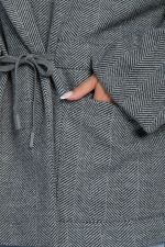 Пальто-пиджак (серое) Б11262 LT Collection