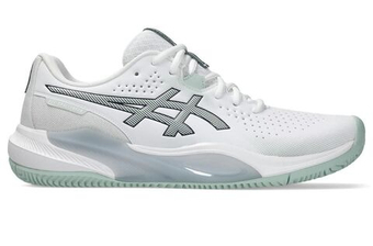 Мужские кроссовки теннисные Asics Gel-Challenger 15 Clay - белый/лишайниковый камень