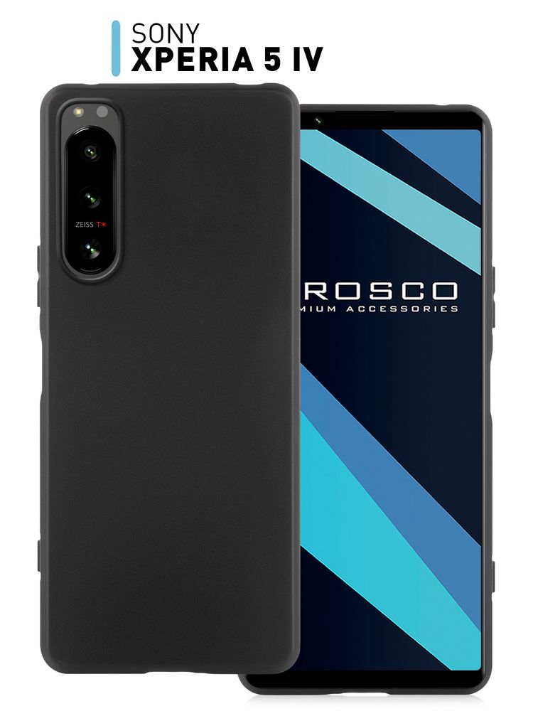 Чехол ROSCO для Sony Xperia 10 IV (арт. 10(IV)-HARD-TPU-TRANSPARENT )