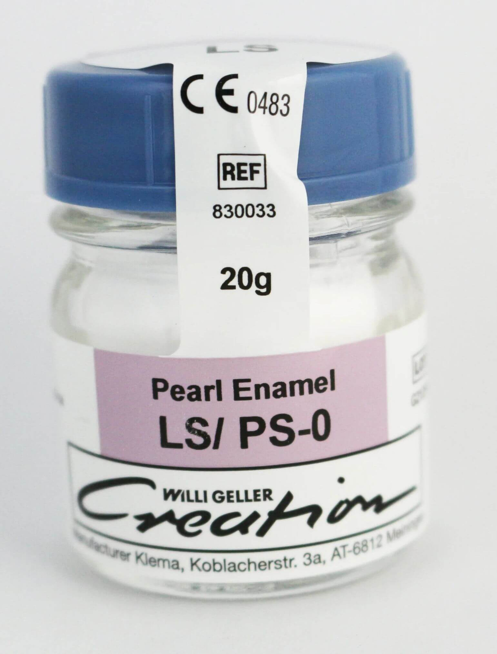 Эмаль перламутровая (Pearl Enamel, PS) Creation LS Willi Geller