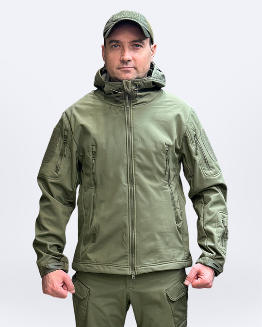 Куртка софтшелл Олива