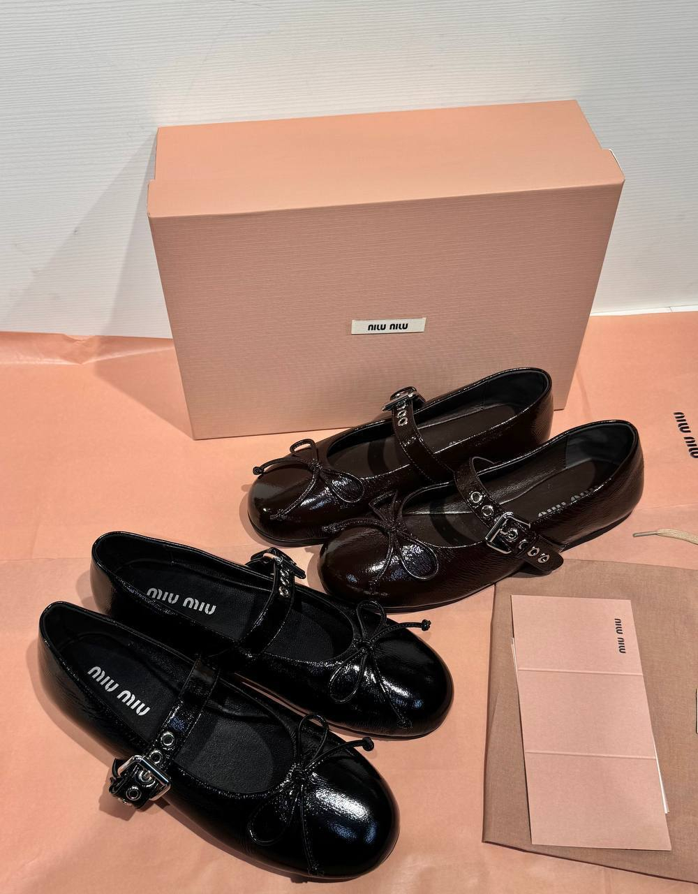 Балетки MIU MIU