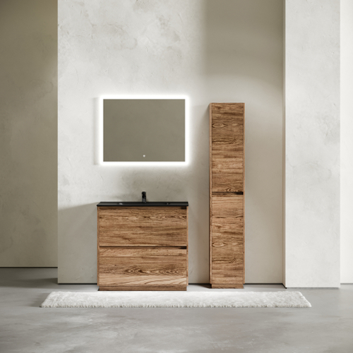 Тумба с раковиной Sancos Libra Floor 90 см LB90FECH дуб чарльстон