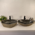 Раковина из речного камня ПАРА! RS-65541 61*36*15 0866
