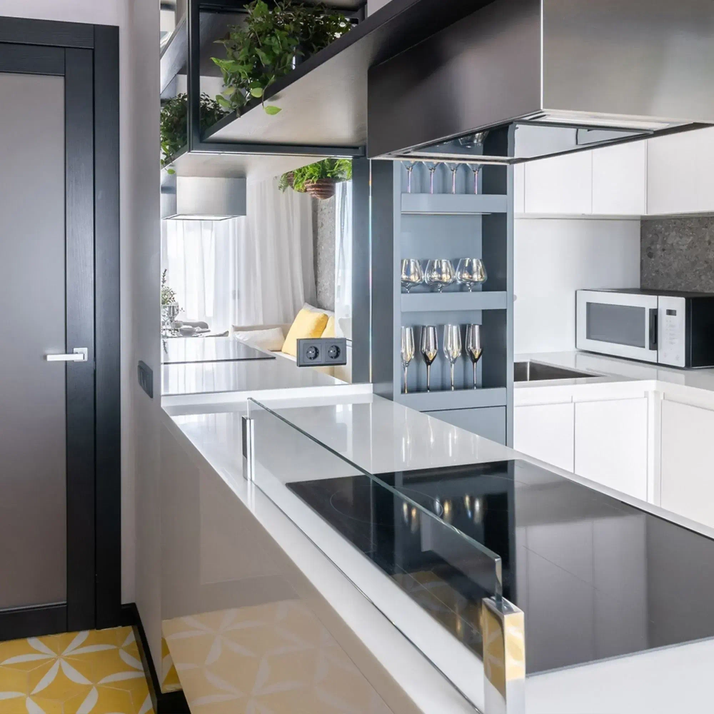 Рамка на 2 поста Stark (черный) W0021808