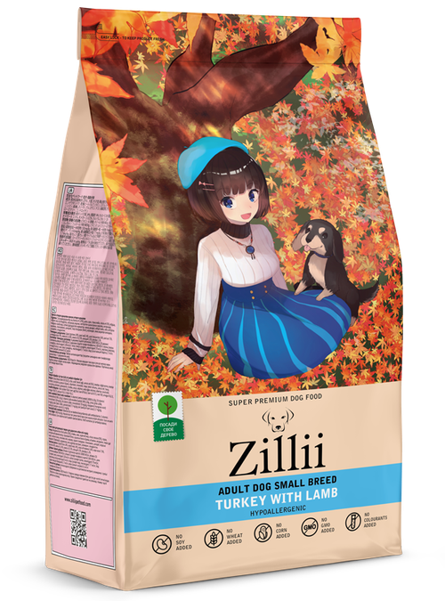 Zillii корм сухой для взрослых собак мелких пород