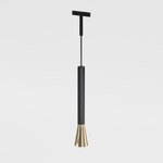 Mini Magnetic Трековый светильник 3W 3000K черный/латунь 85165/01