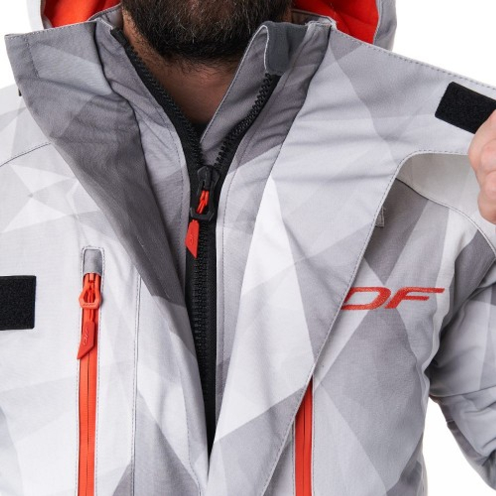 DRAGONFLY Зимняя куртка EXPEDITION Camo - Grey 2024