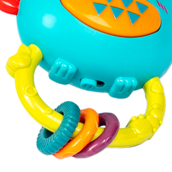 Игрушка-погремушка музыкальная подвеска Сова