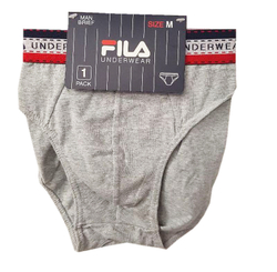 Мужские спортивные боксеры Fila Man Brief 1 pack - серый