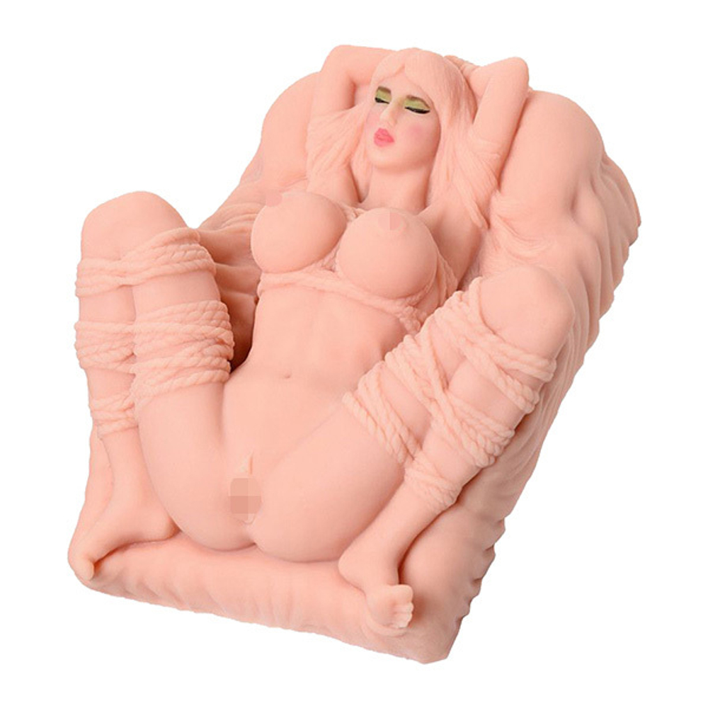 Мастурбатоор мини-кукла 27х18х11см с вагиной без вибрации Kokos Erica