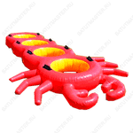 Надувная командная игра "Верхом на креветке"