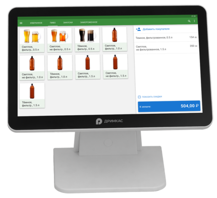 POS-терминал на Windows с дисплеем 15,6” Вики Макс