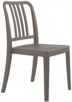 Стул пластиковый Papatya Varia-S, тортора