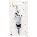 Пробка для бутылок «Олень», цвет серебро