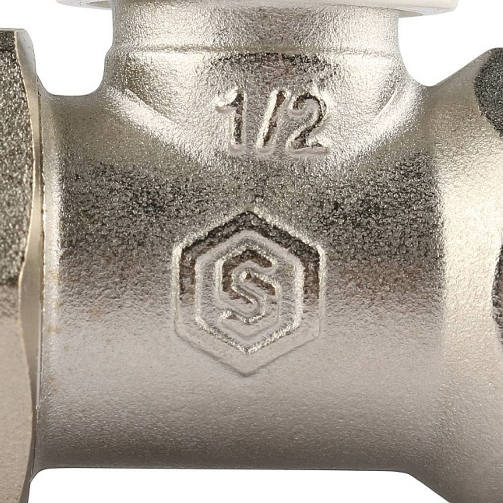 STOUT Клапан запорно-балансировочный прямой 1/2"
