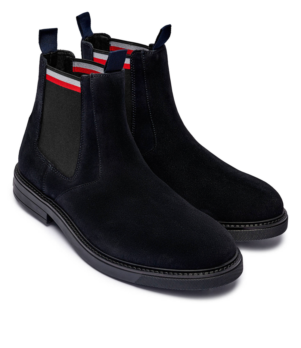 Кожаные челси CHELSEA Tommy Hilfiger - черный(FM0FM05191)