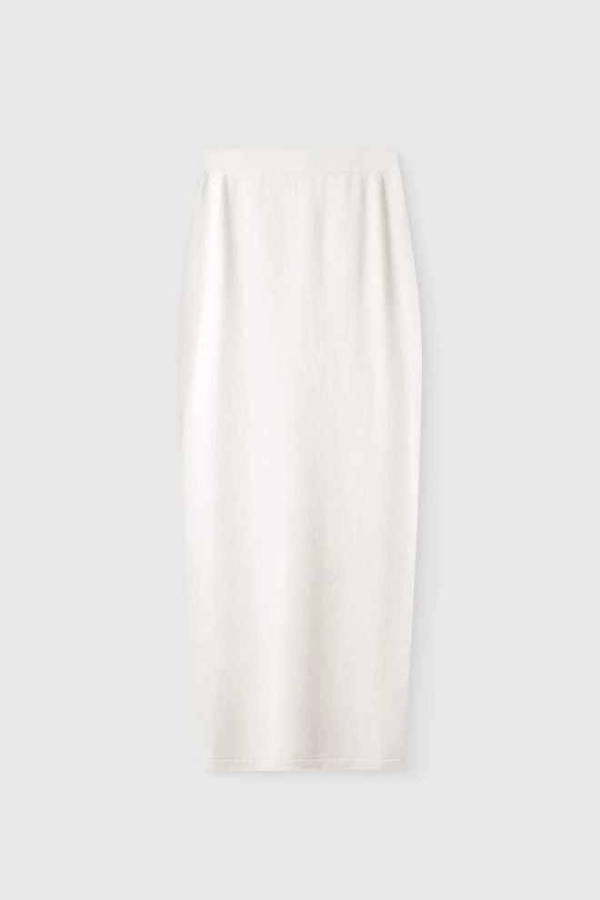 Юбка миди из шерсти мериноса