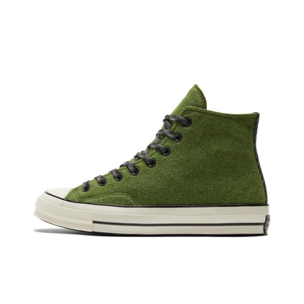 Кеды Converse Chuck 70 High Flannel 'Green' A04284C