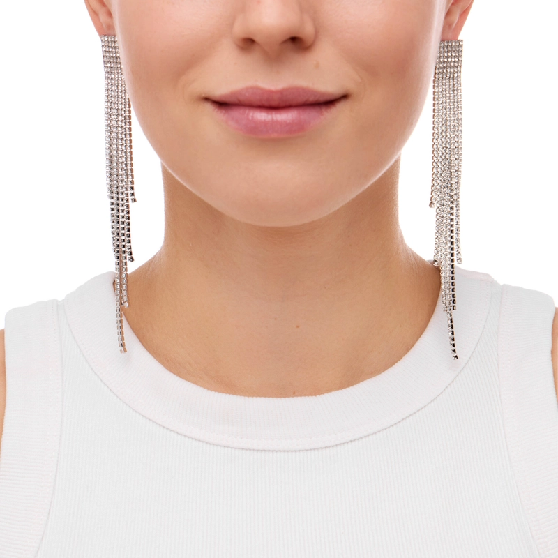 Серьги Искрящийся Поток