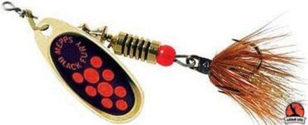 Блесна вращ. Mepps BLACK FURY MOUCHE, 3, Gold/Orange