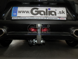 Фаркоп оцинкованный Galia C067C для Citroen DS5 2011-(паспорт и сертификат в комплекте)(без электрики)