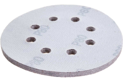 Круг из абразивной бумаги перфорированный 125 мм №80 5 шт. STAYER 3580-125-080